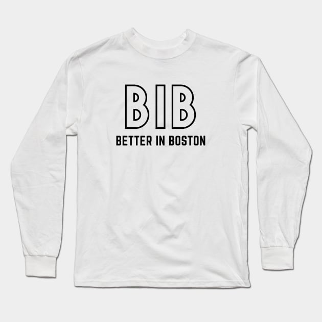 better in boston | it ends with us Long Sleeve T-Shirt by OverNinthCloud